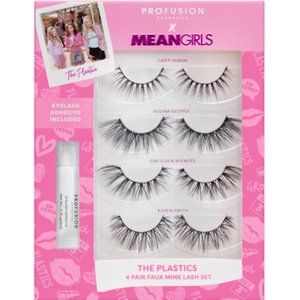 Profusion Cosmetics Mean Girls The Plastics ~ 4 Pair Lash Set *LIMITED EDITION*